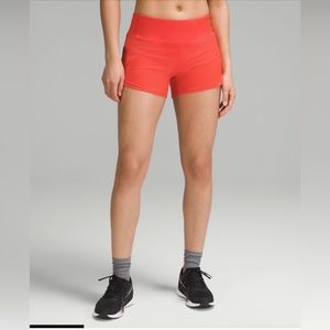Lululemon Speed Up Mid-Rise Lined Short 4"